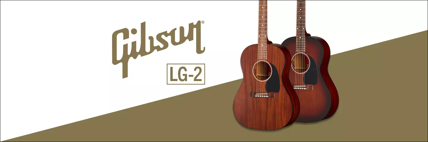 Gibson Is Proud to Introduce the New LG-2 All-Mahogany Faded